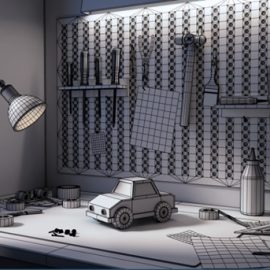 OM3D – Blender 3D Modeling and Topology Masterclass