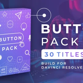 Video Editor Studio – Buttons Title Pack