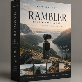 Cam Mackey – Rambler DJI Pocket 4P Film Luts
