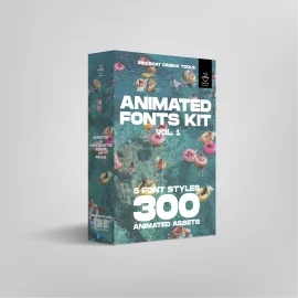 Sickboat – Animated Fonts Kit Vol. 1
